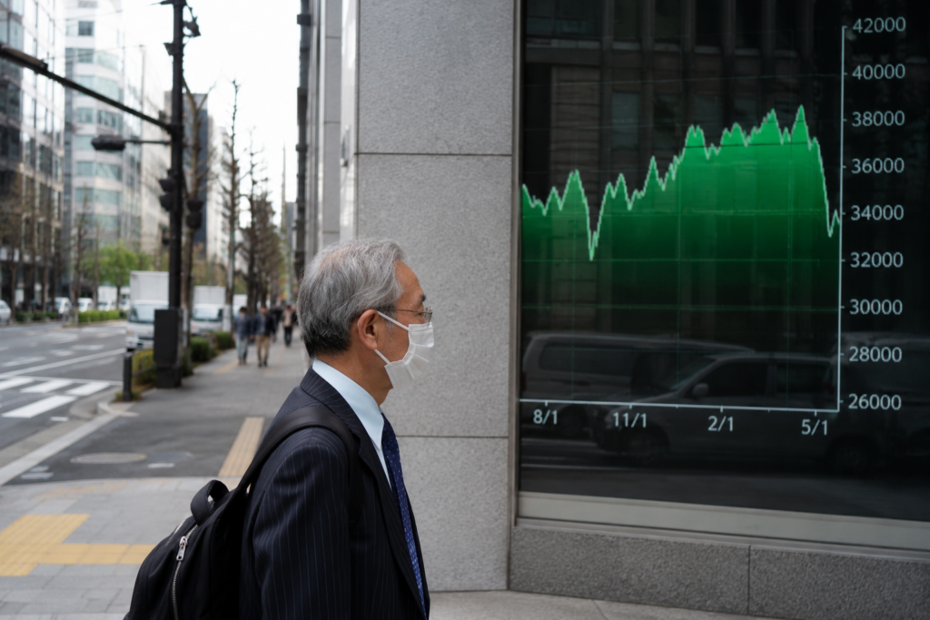 Japan sells foreign stocks in April amid inflation worries