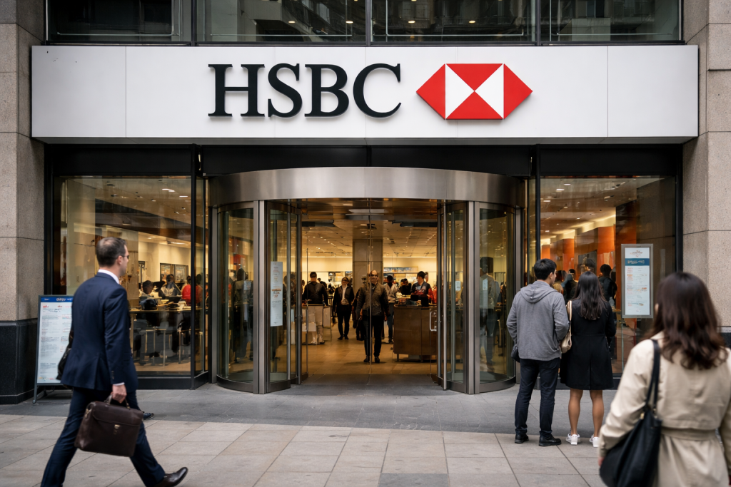 HSBC share price forms a doji candle: Is it setting the stage for a rally?